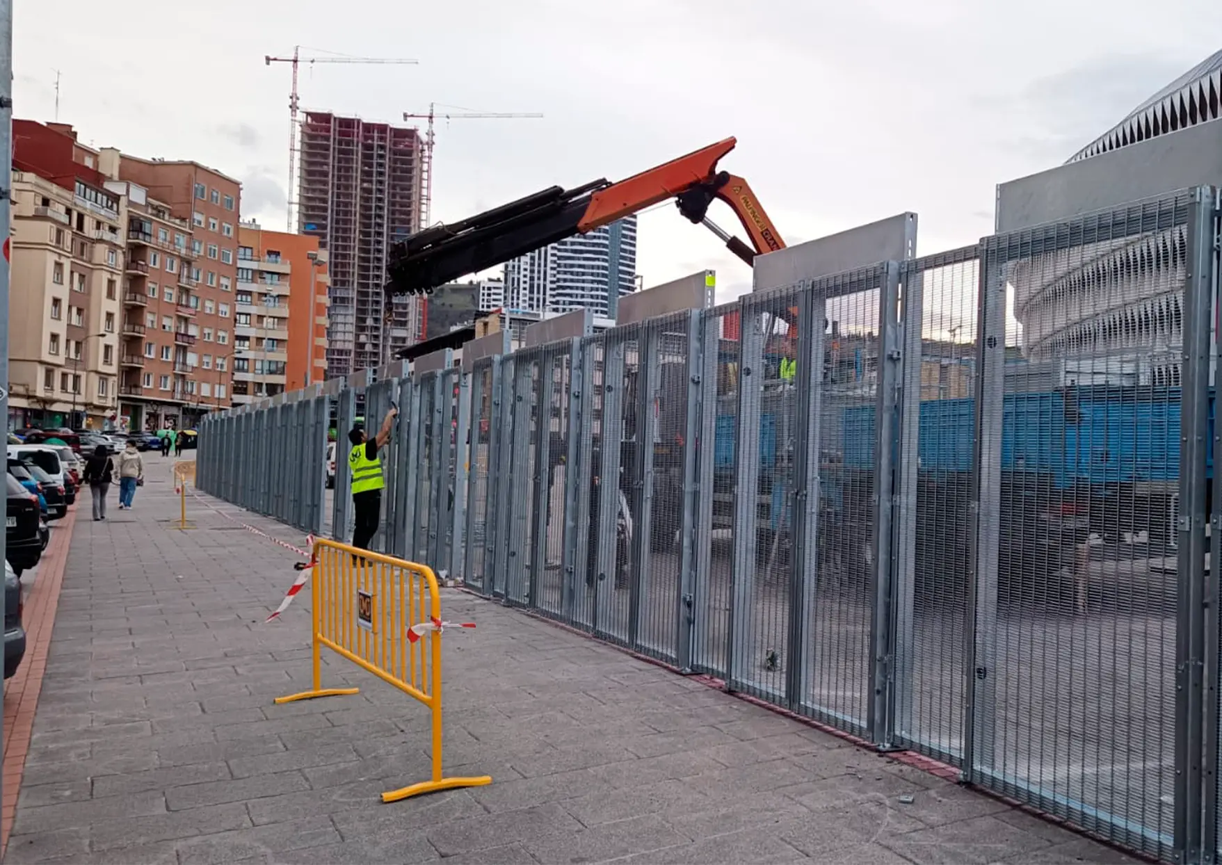 Clôtures de sécurité TUPIFOR au stade San Mamés de Bilbao : un projet marquant
